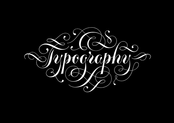 lettering custom type logo