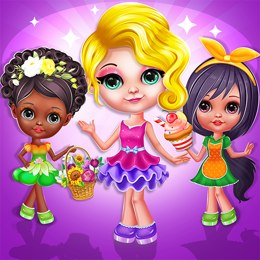 kids games cooking game Character design  UI/UX Icon ILLUSTRATION  doll house game dressup games