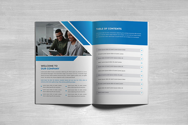Brochure Design | Company Profile Proposal Template