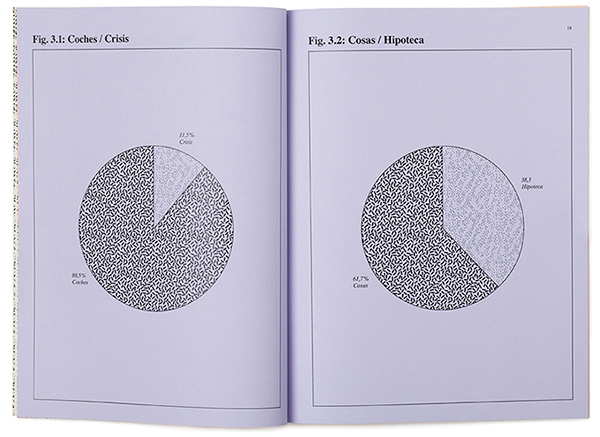 editorial Bookbinding information design statistics