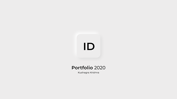 Product Design Portfolio 2020