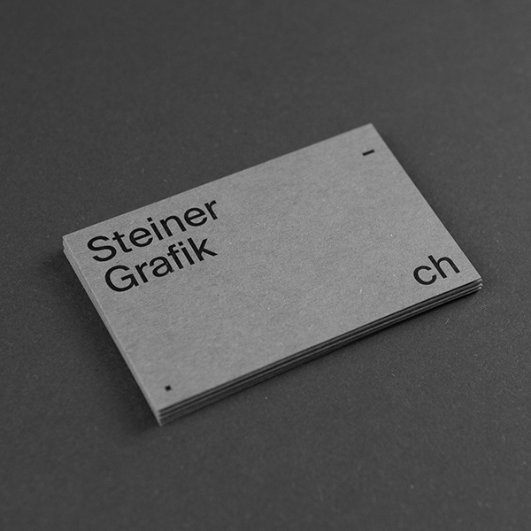 Steiner Grafik – Business Card