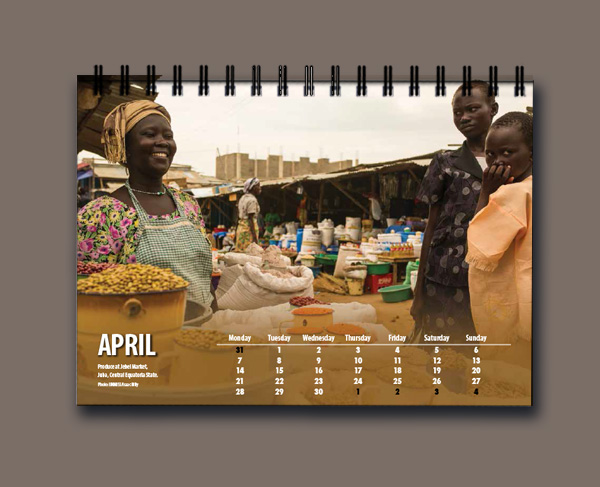calendar developing country promoting peace