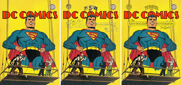 DC Comics Anniversary Covers for Taschen Publishing