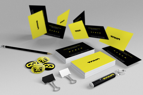 logo identidad musica ilustracion yellow amarillo Mascot tono letterpress brand Icon studio