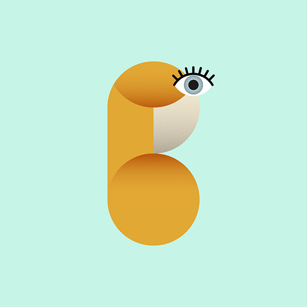 36 days of type 36daysoftype geometric childhood characters alphabet letters vector lettering faces minimal eyes illustrated