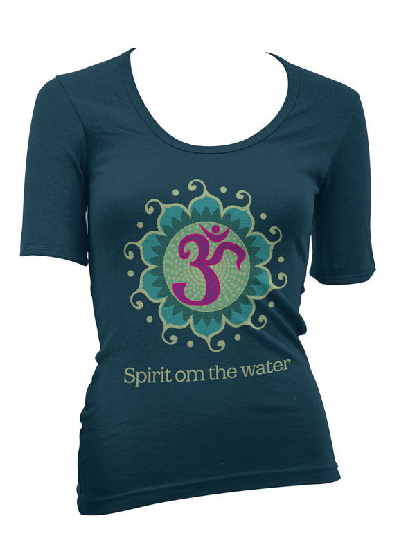 illustratio color type Fashion  shirt womans Campaña agua collection water colección under wörld