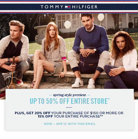 Tommy Hilfiger Outlet In-store graphics on Behance