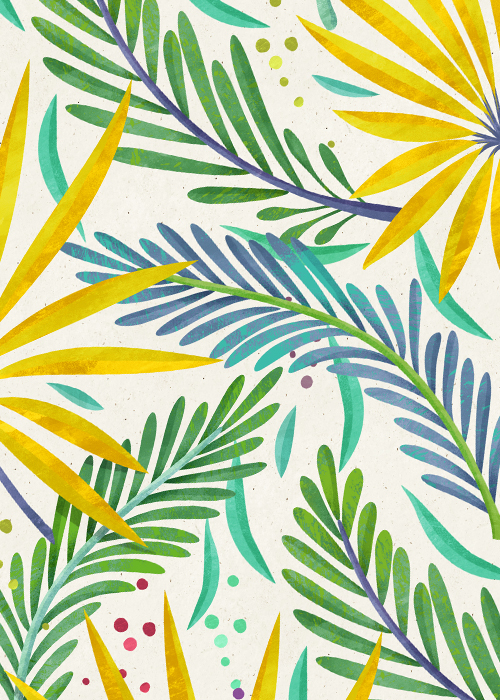 pattern floral sesign Tropical exotic rain forest Nature gif animated gif