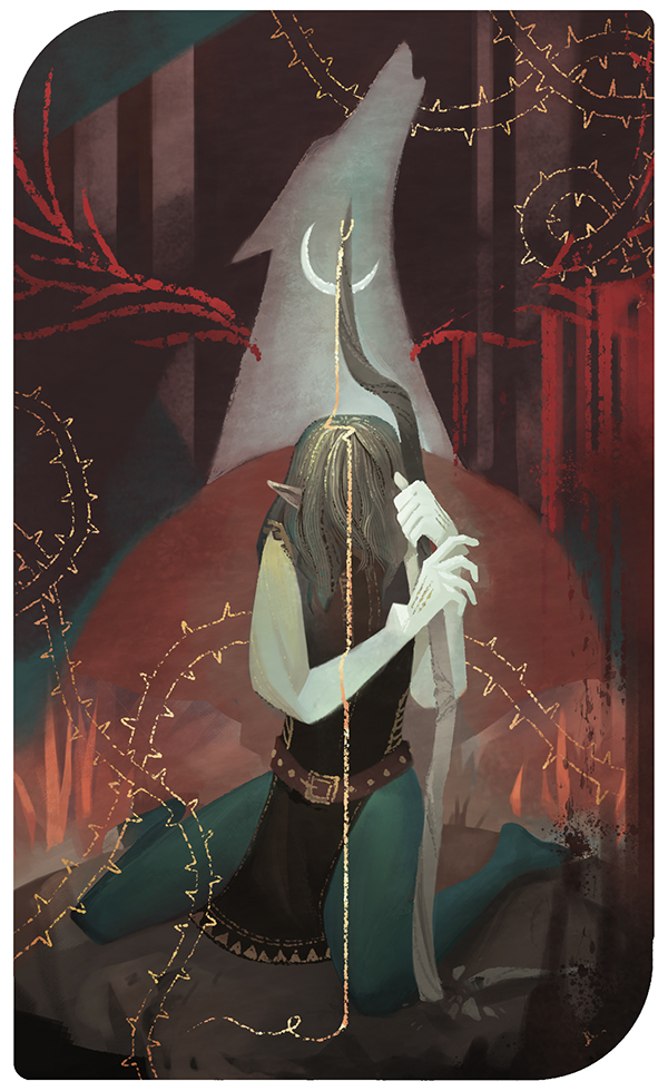 Dragon Age Inspired Tarot Cards On Behance