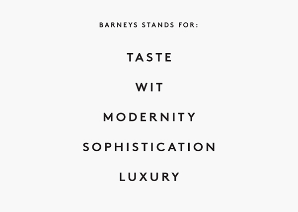 Coupon for barneys new york