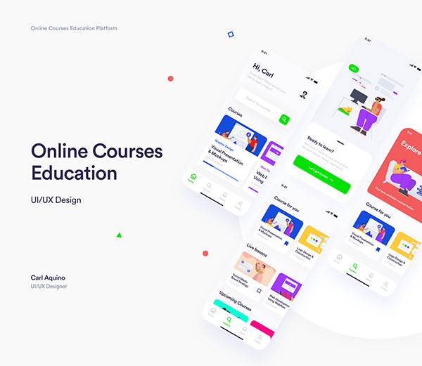 Online Courses Education - UI/UX Design
