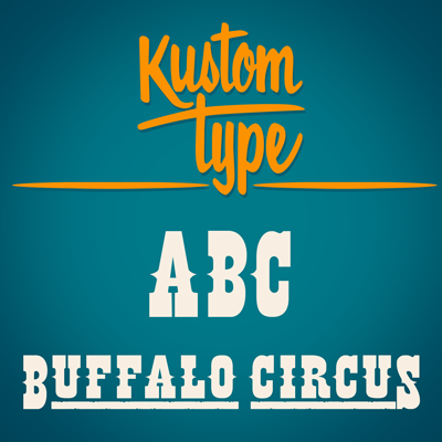 Circus buffalo bill  Typografica type magazine