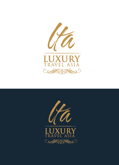 Luxury Travel Asia logo Sample on Behance