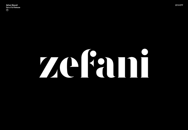 Zefani - Free Typeface