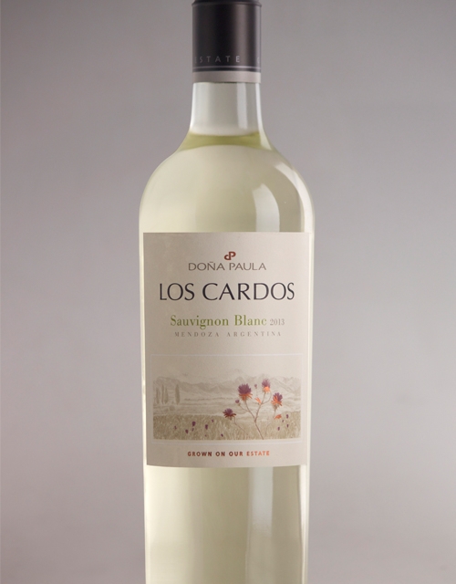 wine label Doña Paula los cardos