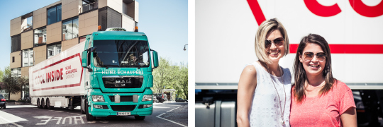 Heinz Schauperl Logistics Truck car branding Corporate Design relaunch