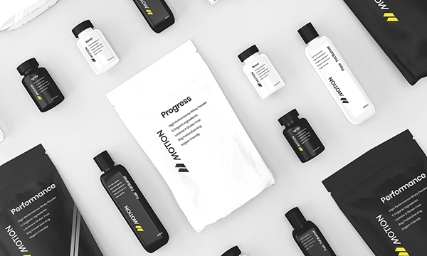 Motion - Sports Supplement | Brand Identity & Packaging