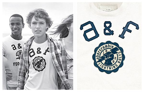 a&f graphic tees