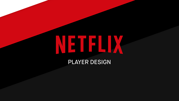 Netflix Player Redesign Concept