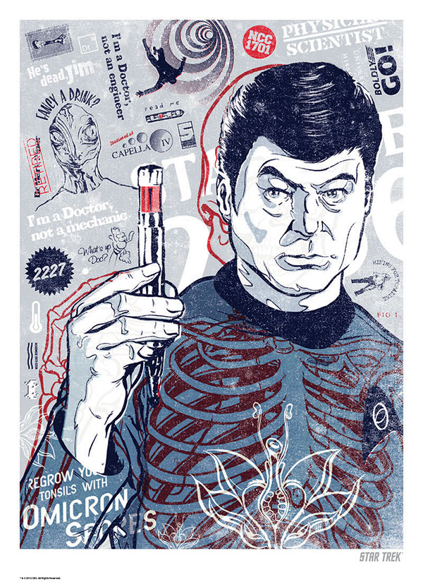 Star Trek kirk spock bones Gorn battle anatomy enterprise starship vulcan phaser official artwork