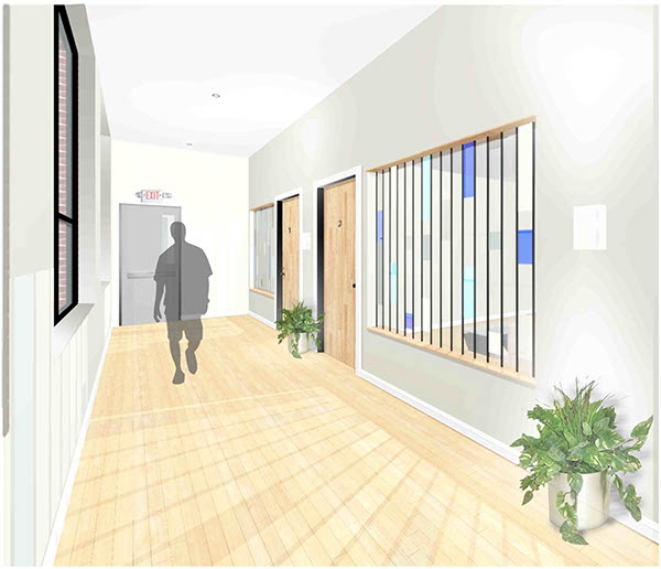 design Interior art gallery apartments Cohousing cambridge community residential commercial plans Renderings