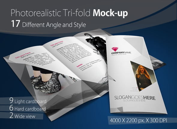 Mockup  mock up  trifold brochure  presentation artistic new free  texture  art design mock-up paper background