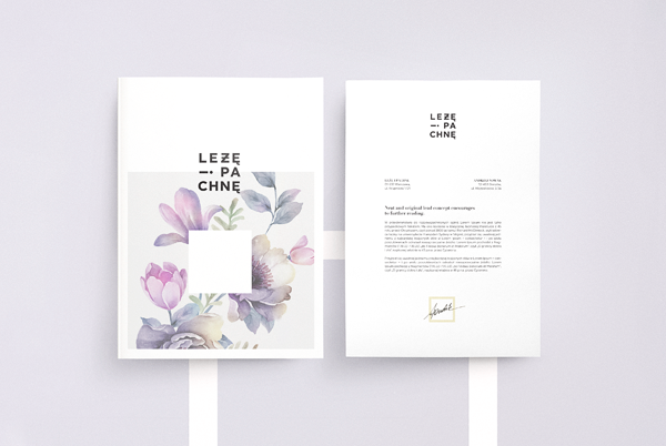pillow scent candle flower Flowers relax relaxation logo square Stationery smell manufacture folder brochure minimal