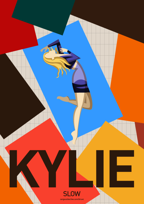 art Kylie Minogue posters kylie muisc videos pop art deco flat
