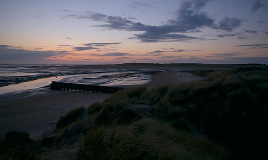 Landscape sunset Sunrise Coast dune