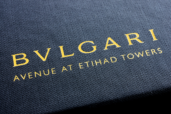 Bulgari bvlgari Abu Dhabi jewelry book gift box Vip Invitation couture pop up