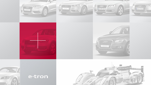 Audi car Website International Auto com redesign