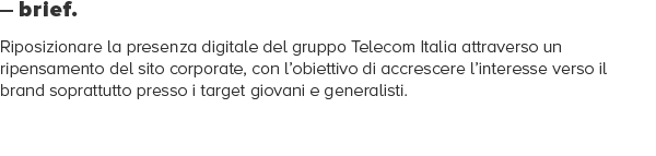 Telecom italia telecom italia Web digital Rebrand ux UI visual identity telephone communication Technology mobile