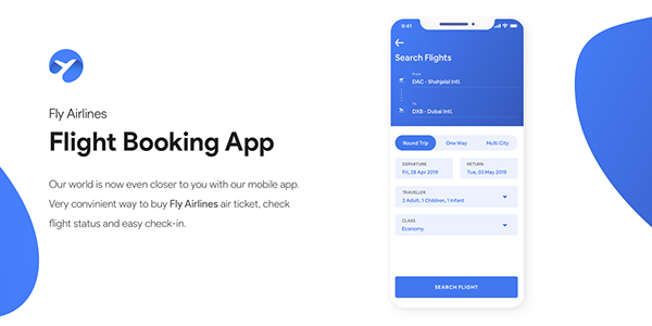 Fly Airline Flight Booking App UX Case Study
