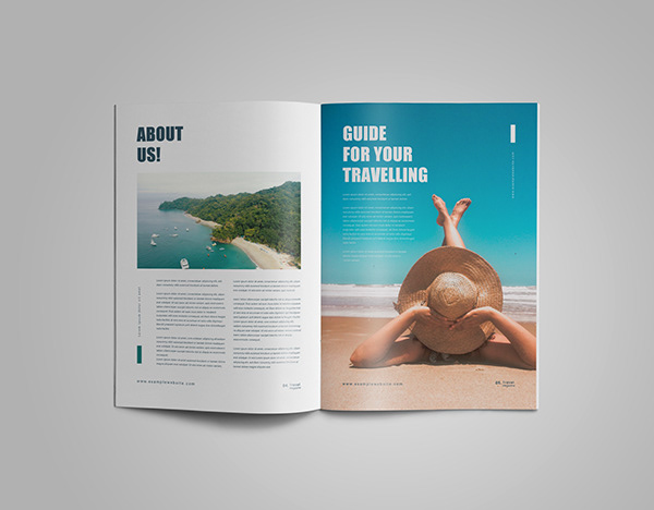 Travel Magazine Design
