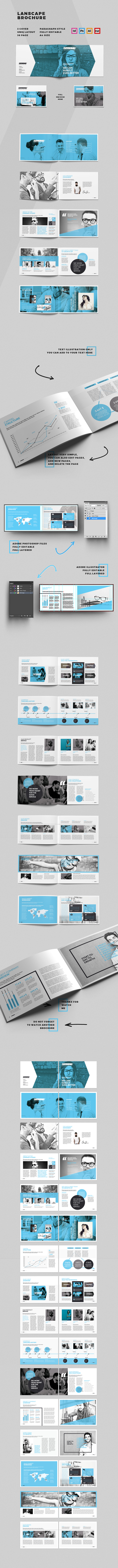 agency ANNUAL brochure Brochure Template business business brochure report clean corporate customizable