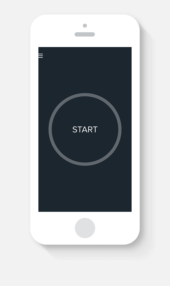 flat simple minimal ios apple UI ux analytics workout running tracker Health Wellness app material