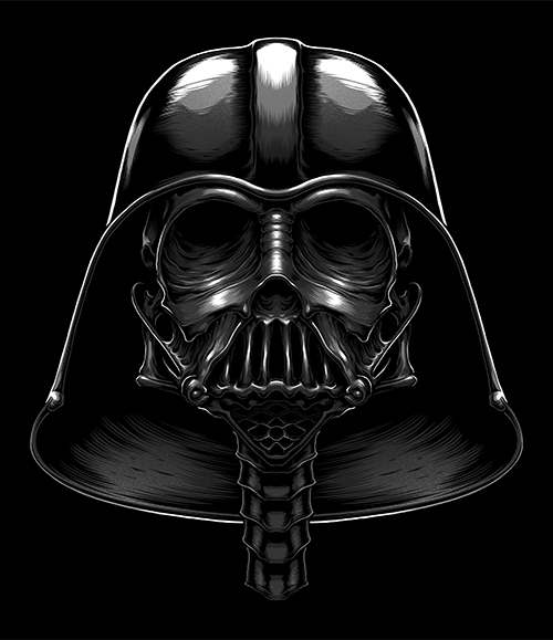 star wars skulltrooper stormtrooper boba fett darth vader blackout brother blackout work star wars skull death side horror skull dark art