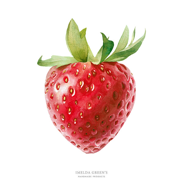 Berries - Watercolor food illustration