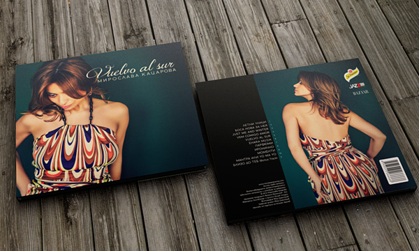 Vuelvo al sur Miroslava Katsarova CD cover Booklet