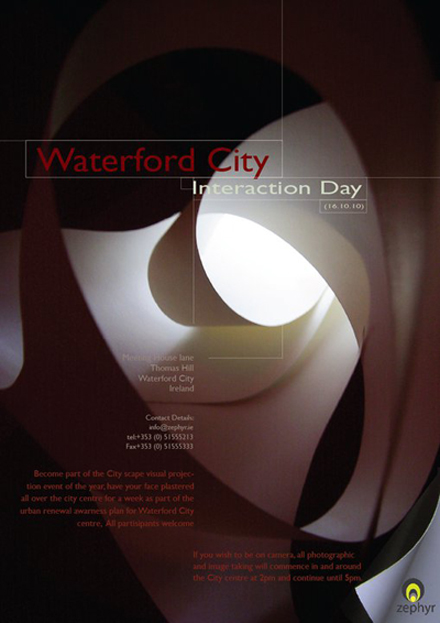 Poster For Waterford City Interaction Day..
