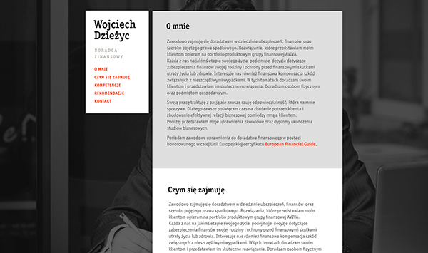 www Web Website Webdesign modern simple