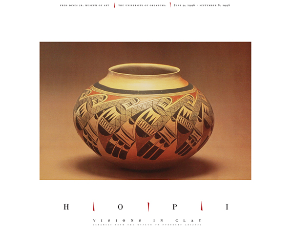 hopi Pottery Fred Jones Jr. museum of art university of oklahoma