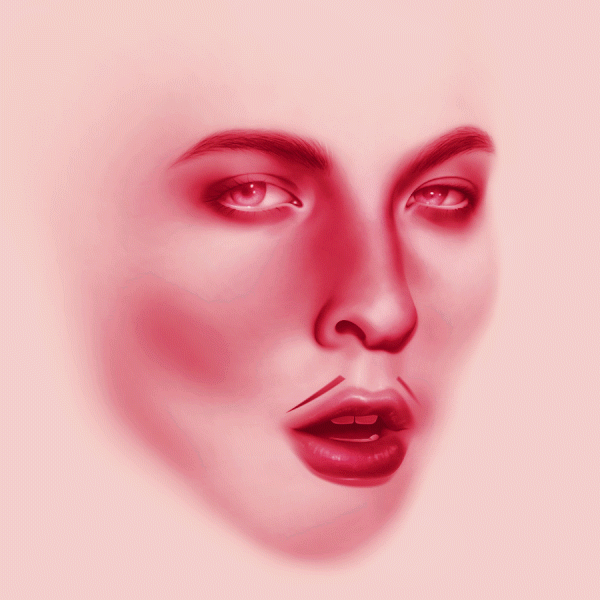 portrait face Dorian Electra pc music ILLUSTRATION  drag queen Drag flamboyant