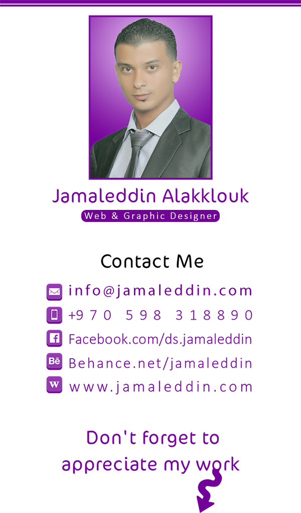 business card design graphic