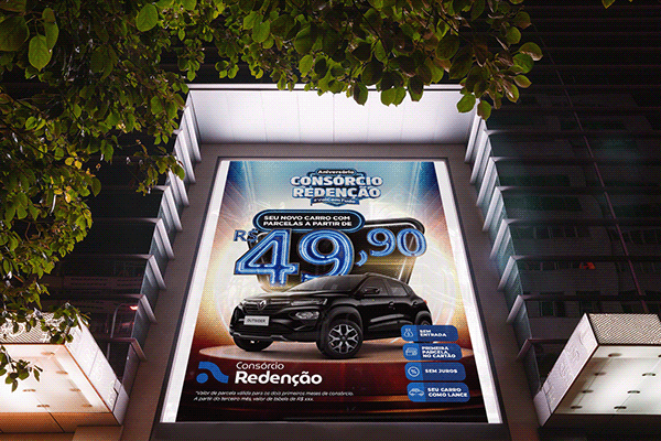Advertising Campaign - Redenção Consórcio Anniversary