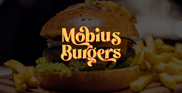 Mobius Burgers - Branding Mockup