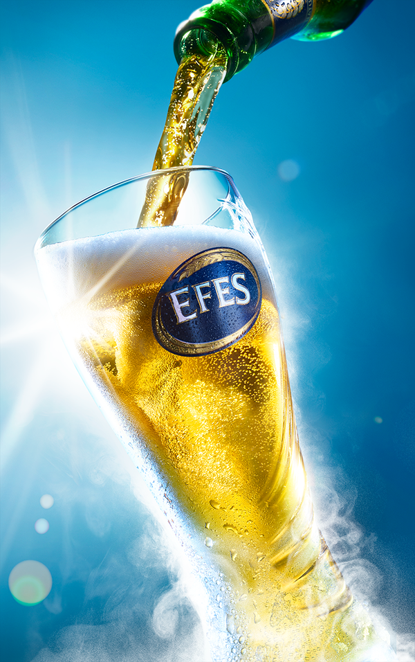 EFES pouring
