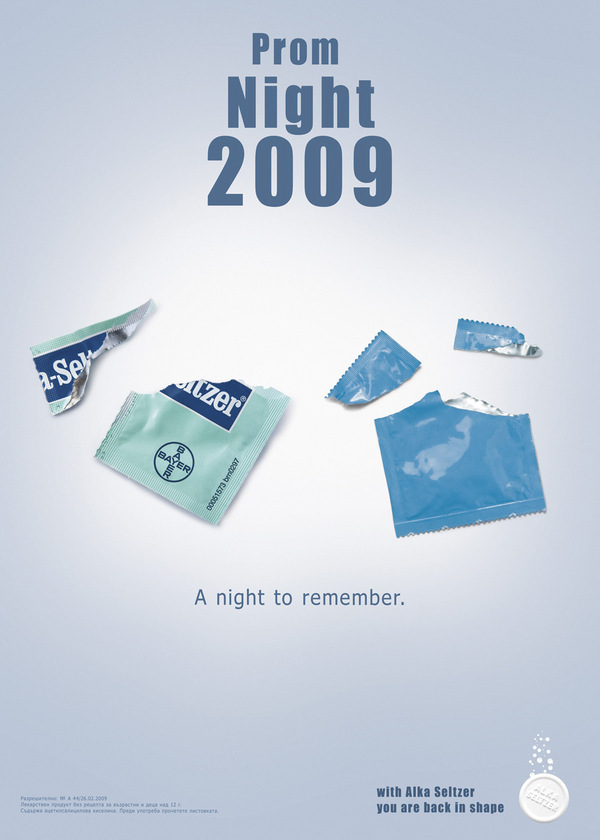 Alka-seltzer Bayer Advertising  art direction  bulgaria copywriter ad ads print poster campaign