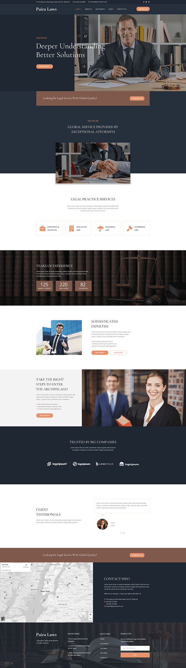 Lawyer and Law Firm Theme